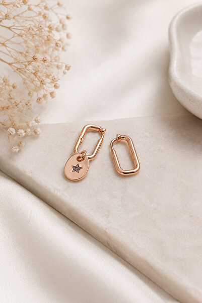 Archhazel Jewelery Xuping Star Plate Earrings
