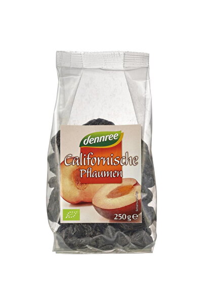 Dennree Prune California fara Samburi Ecologice/Bio 250g
