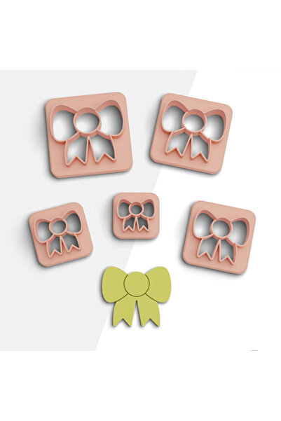 flament aşk Bow Tie Polymer Clay Cutting Mold, Earring Molds, Cookie Mold, 5 ...