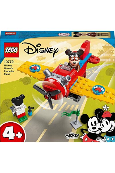LEGO Disney Mickey Mouse Propeller Plane Toy 10772 for Kids Ages 4 and Up wit...