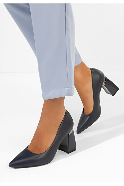 B T Shoes Women's Leather shoes Opalia navy