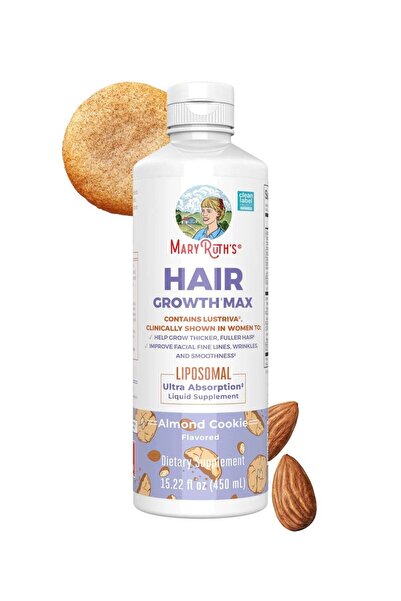 Maryruth's Organics Women's Hair Growth MAX Liposomal | with Lustriva + Bioti...