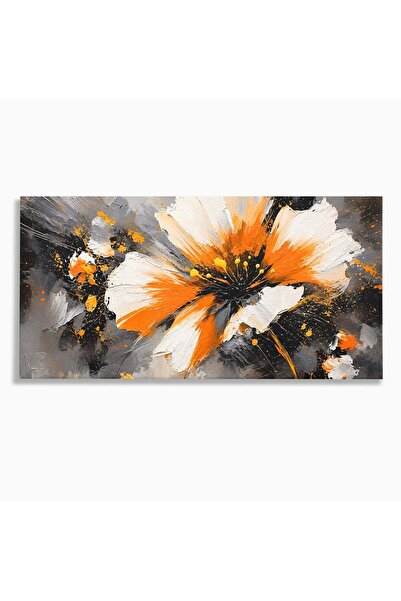 Luxcanva Tablou Canvas Floare Abstracta 120x60 cm pe Sasiu Lemn Floare Abstra...