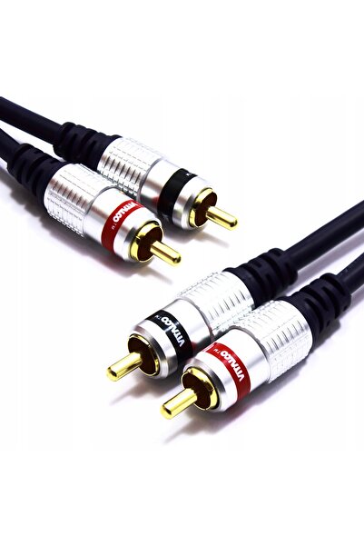 NO BRAND Cablu audio 2x RCA 2RCA Chinch VITALCO 4m