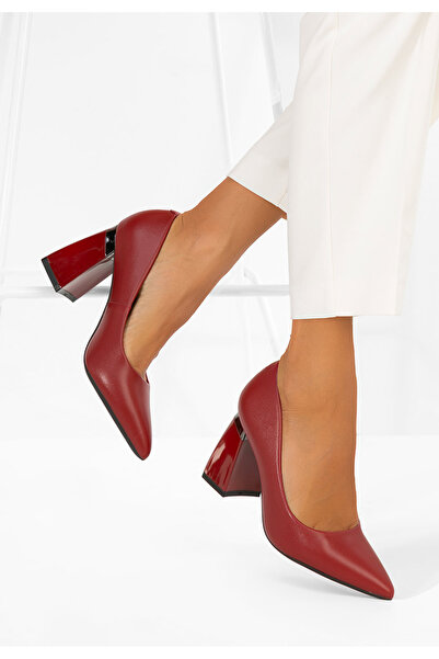 B T Shoes Γυναικεία δερμάτινα παπούτσια Οπάλια σκούρο πράσινο