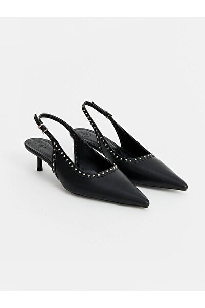 LC Waikiki Studded Women's Heeled Shoes (W6)
