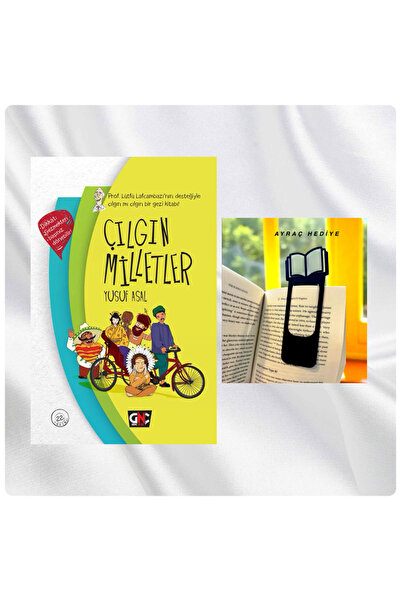 Genç Nesil ÇILGIN MİLLETLER / CİLTLİ / KİTAP FİGÜRLÜ KİTAP AYRACI HEDİYE