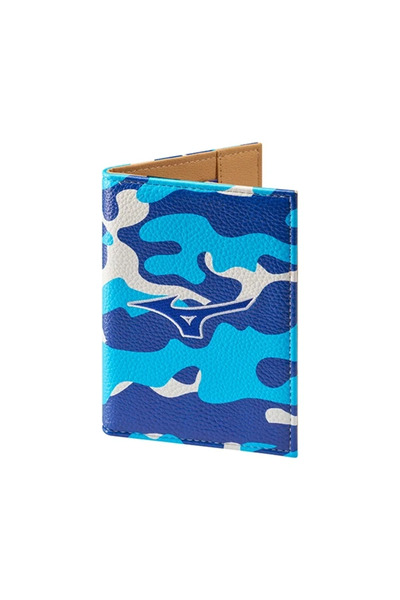 MIZUNO Camo Scorecard Holder Unisex Card Holder Blue / White