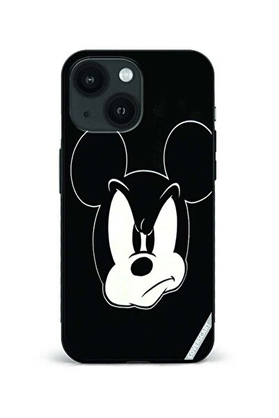 Coverscart Protective Case Cover For Apple iPhone 13 Mickey Design Black