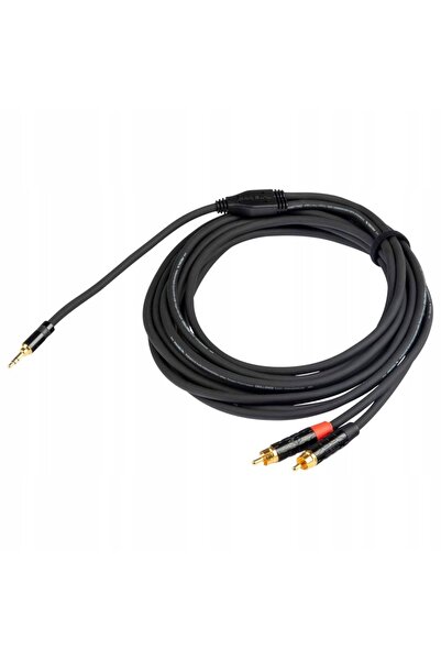 NO BRAND PROEL CHLP215LU10XL Cablu Jack Stereo 3,5 mm - 2x RCA 10m