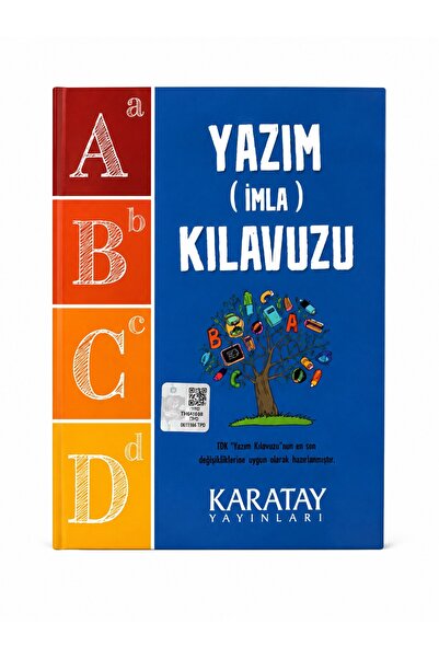 Karatay Yayınları İlkokul - Ortaokul Yazım (İmla) Kılavuzu Karton Kapak Büyük...