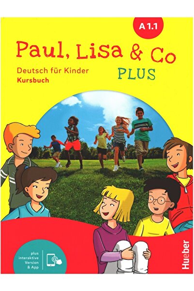 Hueber Yayınları Paul, Lisa & Co PLUS A1.1 Kursbuch plus interaktive Version ...