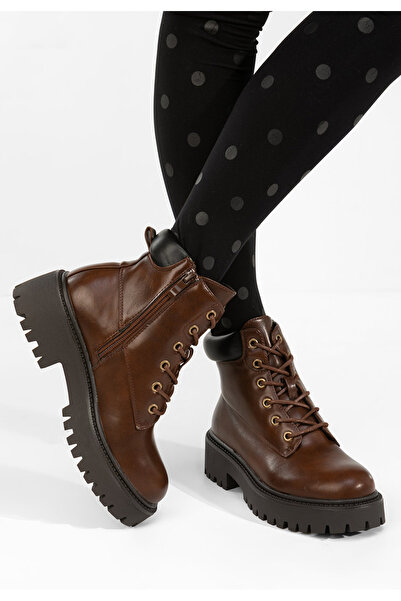B T Shoes Bocanci dama Fanelis maro