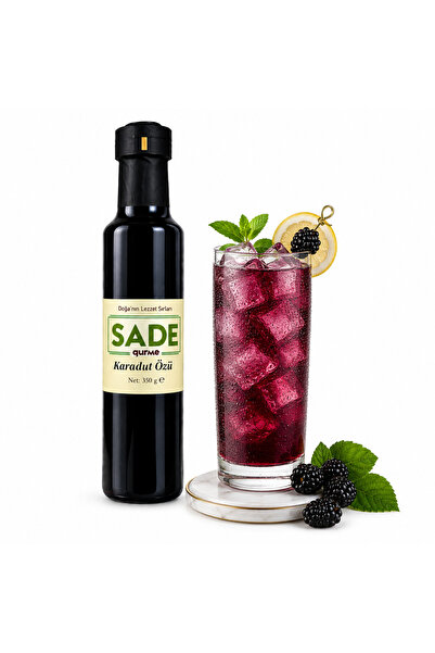 Sade Organik Sade Gurme Karadut Özü 350 gr