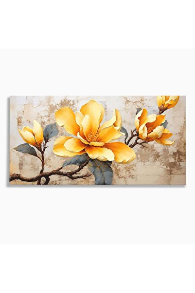 Luxcanva Tablou Canvas Floare De Magnolie 120x60 cm pe Sasiu Lemn Magnolie Fl...