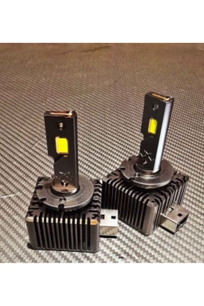 Tucrim Set de 2 becuri Xenon LED D 1 S 180 W 22000 LM 6000 K – Plug & Play, Fără erori CANBUS