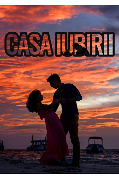 OEM Poster Casa Iubirii, Decor Emisiune TV, Colectie Fan, Carton 250g, A4