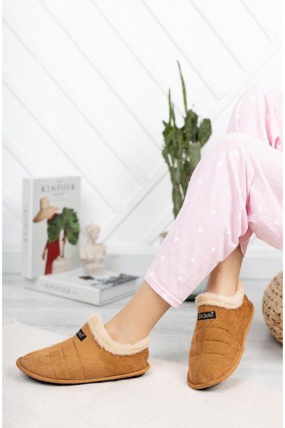 Moda Frato STL-01 Unisex Panduf Ev Ayakkabısı Kadın Erkek Ev Botu İçi Yünlü Sıcak Tutar