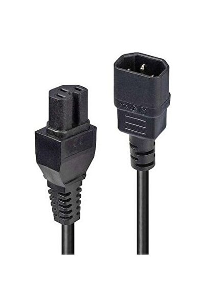 LİNDY C14 to C15 Power Cable, Connector A IEC C14 Connector B IEC C15, materi...