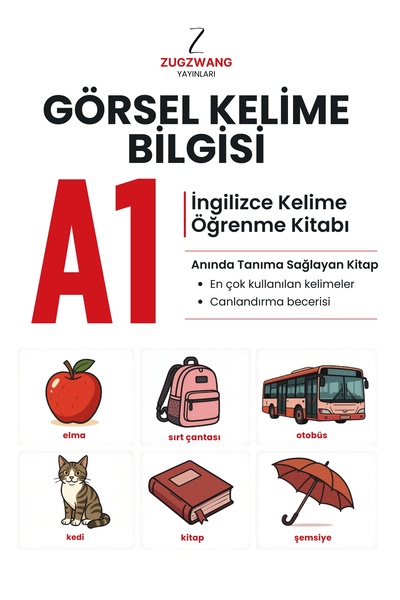 ZUGZWANG A1 Visual Activity Information English Vocabulary Learning Book |   The Book of Instant Recognition