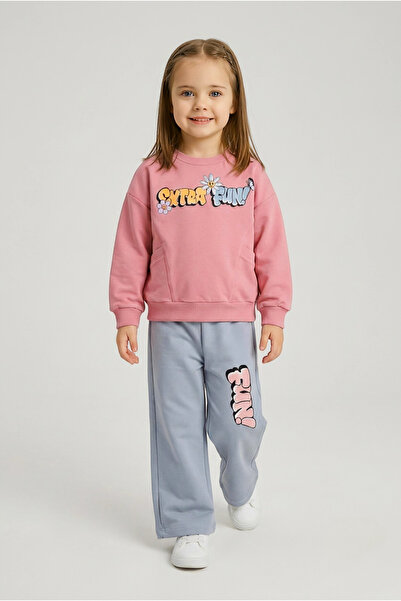 Beray Bebe Girl's 2-Strand Combed Cotton Top and Bottom Set – Comfortable Fit...