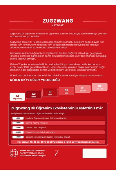 ZUGZWANG A1 Visual Activity Information English Vocabulary Learning Book |   The Book of Instant Recognition