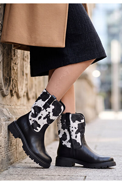 B T Shoes Ghete dama Ediana negri