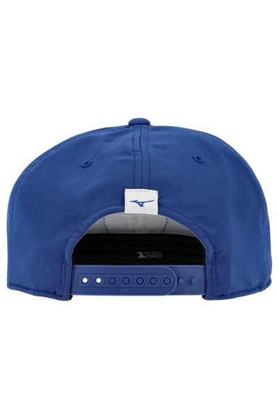 MIZUNO Șapcă unisex tip snapback cu crose încrucișate, albastră