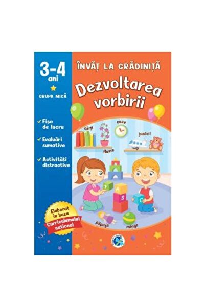 Generic Brand Dezvoltarea vorbirii : 3-4 ani. Grupa mica (Invat