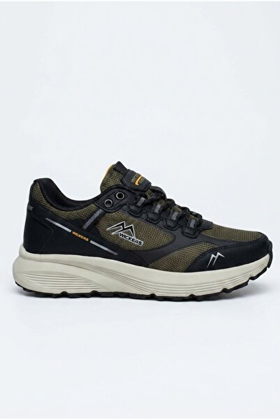 Wickers Men's Khaki Outdoor Sports Shoes Comfortable Sole Trekking Hiking and...