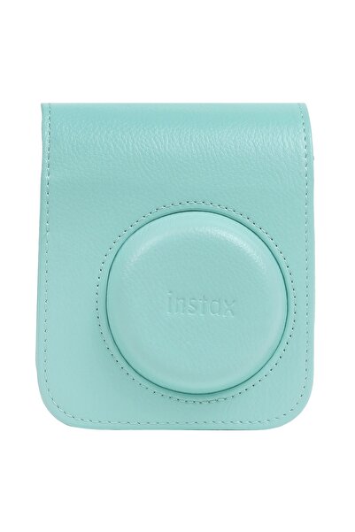 Fujifilm Instax Mini 13 Uyumlu Deri Çanta, Lagoon Green