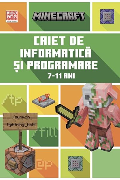 Editura Didactica Publishing House MINECRAFT. Caiet de informatica si program...