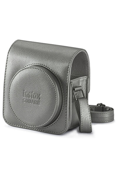 Fujifilm Instax SQ 6 Graphite Gri Deri Çanta-FOTSIBP033