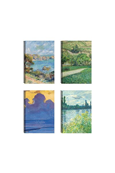 KESKİN COLOR دفتر ملاحظات ذو غلاف صلب مقاس 16.5*22.5 100 صفحة من سكين - سانارت