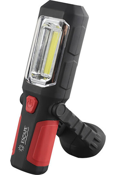 ESCAPE Φανάρι LED μπαταρίας για κάμπινγκ με φακό 280lm 1W Κόκκινο Κωδικός: 11467