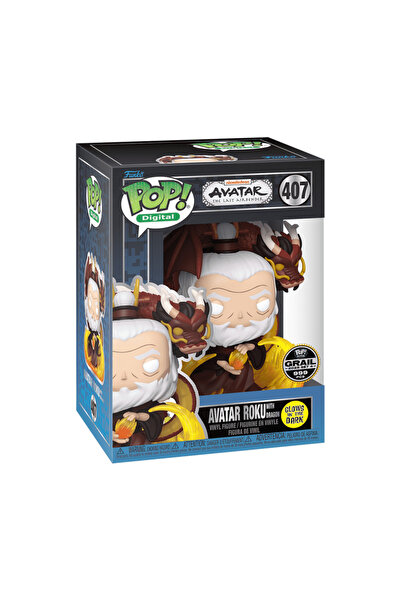 Funko Pop! Avatar Roku with Dragon (NFT Release) (Glow) pop 971 limitli ultra...