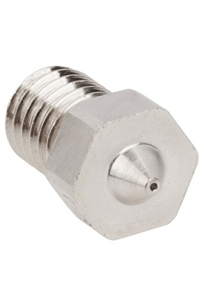 OEM Ανοξείδωτο ακροφύσιο M6, βήμα 1 χιλ., για E3D V5/V6. Διάμετρος ακροφυσίου...