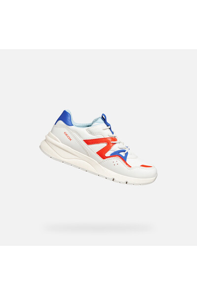Geox Rooner - Adidași pentru băieți, albi