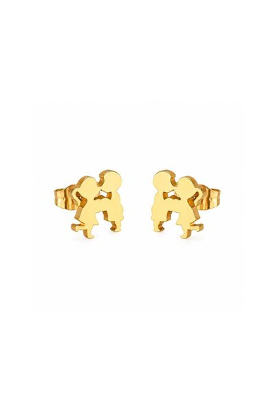Bijuteria SORELLY 14k Gold-Plated Earrings (Pair) Stainless Steel