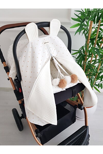 ib ilkimbebe Stroller Cover with Zipper, Double Layer, Newborn Baby Products,...