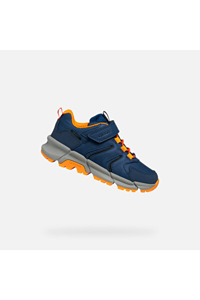 Geox Flexyper Plus - Adidași pentru băieți, Albastru închis
