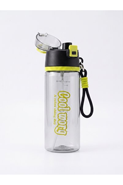 AiroBazar Cool Word 750 ml Spreyli Su Matarası - Pratik Doğrudan İçimli, Püsk...