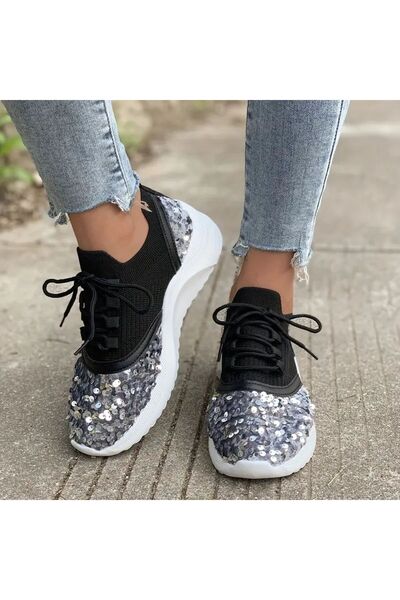 dorbe Women's Glitter Sneakers