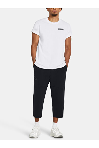 Under Armour Unstoppable Flc Baggy Crop-BLK - Pantaloni sport
