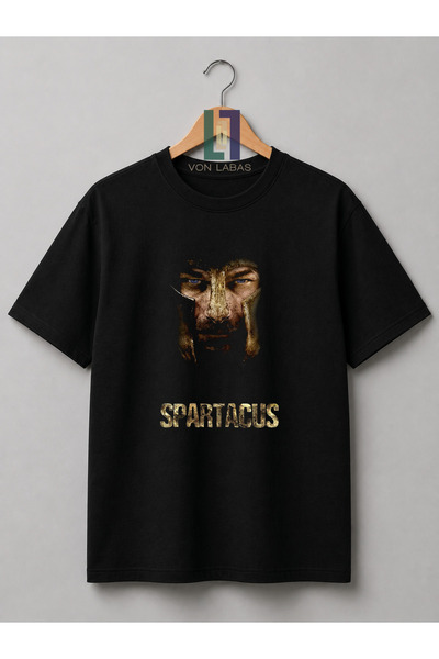 Grafftee Clothing Μπλουζάκι από βαμβάκι με στάμπα Spartacus Gladiator Premium