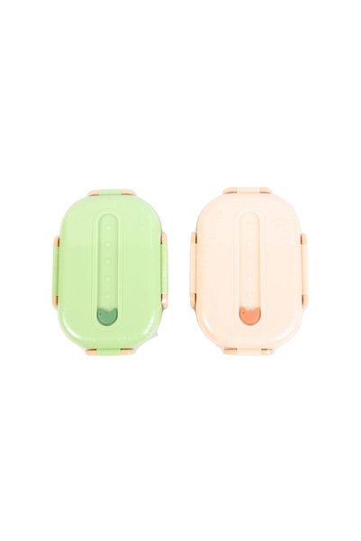 Midi 1000ml Bento Lunch Box Divided into 2 Sections