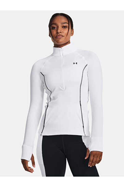 Under Armour UA Train CW 1/2 Zip-WHT - Tricou