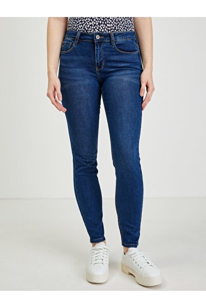 ORSAY Blugi skinny de damă, albastru închis