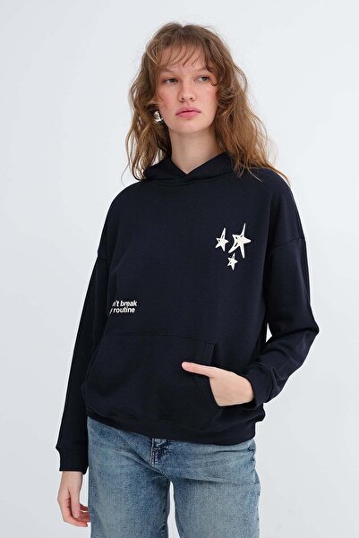 Addax Kapüşonlu Sweatshirt S10742