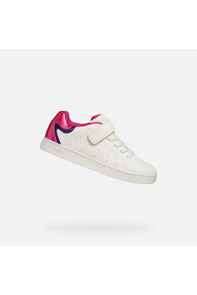 Geox Eclyper - Adidași pentru fete, albi